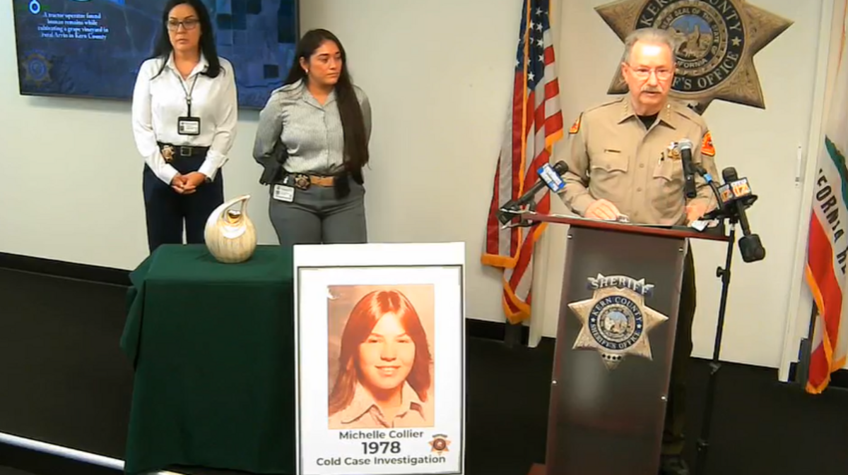 Kern County Sheriff Donnie Youngblood identified Michelle Collier from Fresno as the 1978 Jane Doe found in an Arvin vineyard. Kern County Sheriff Donnie Youngblood identified Michelle Collier from Fresno as the 1978 Jane Doe found in an Arvin vineyard.